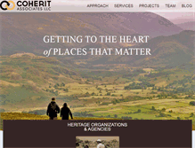 Tablet Screenshot of coherit.com